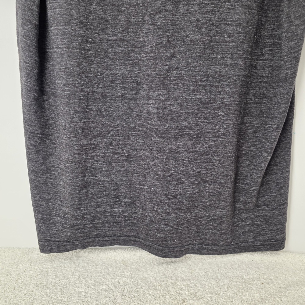 Queen Band Graphic T Shirt Mens Large Charcoal Gray Crest Logo Rock Tee - Picture 5 of 11